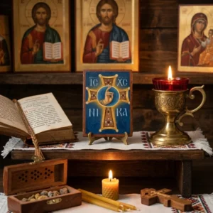 Handmade Orthodox Wooden Icons